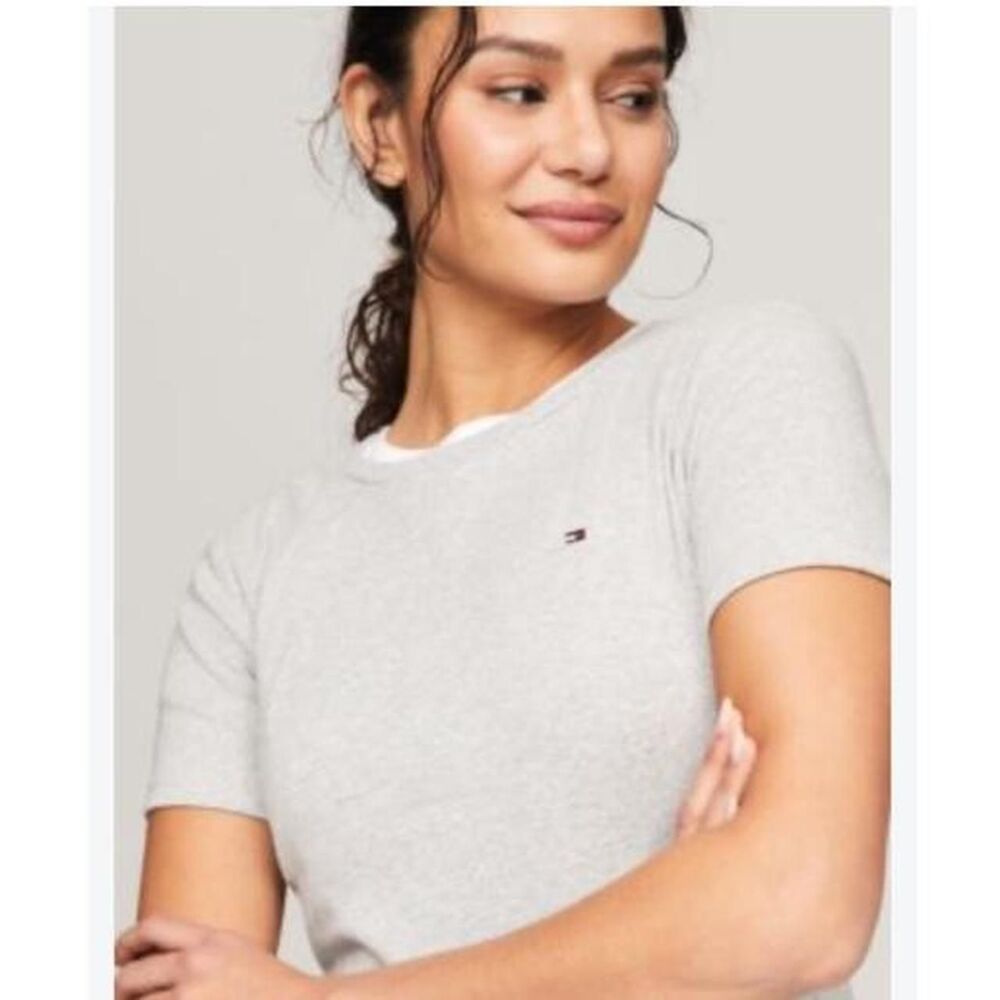 Tommy-hilfiger Women's Grey T-shirt